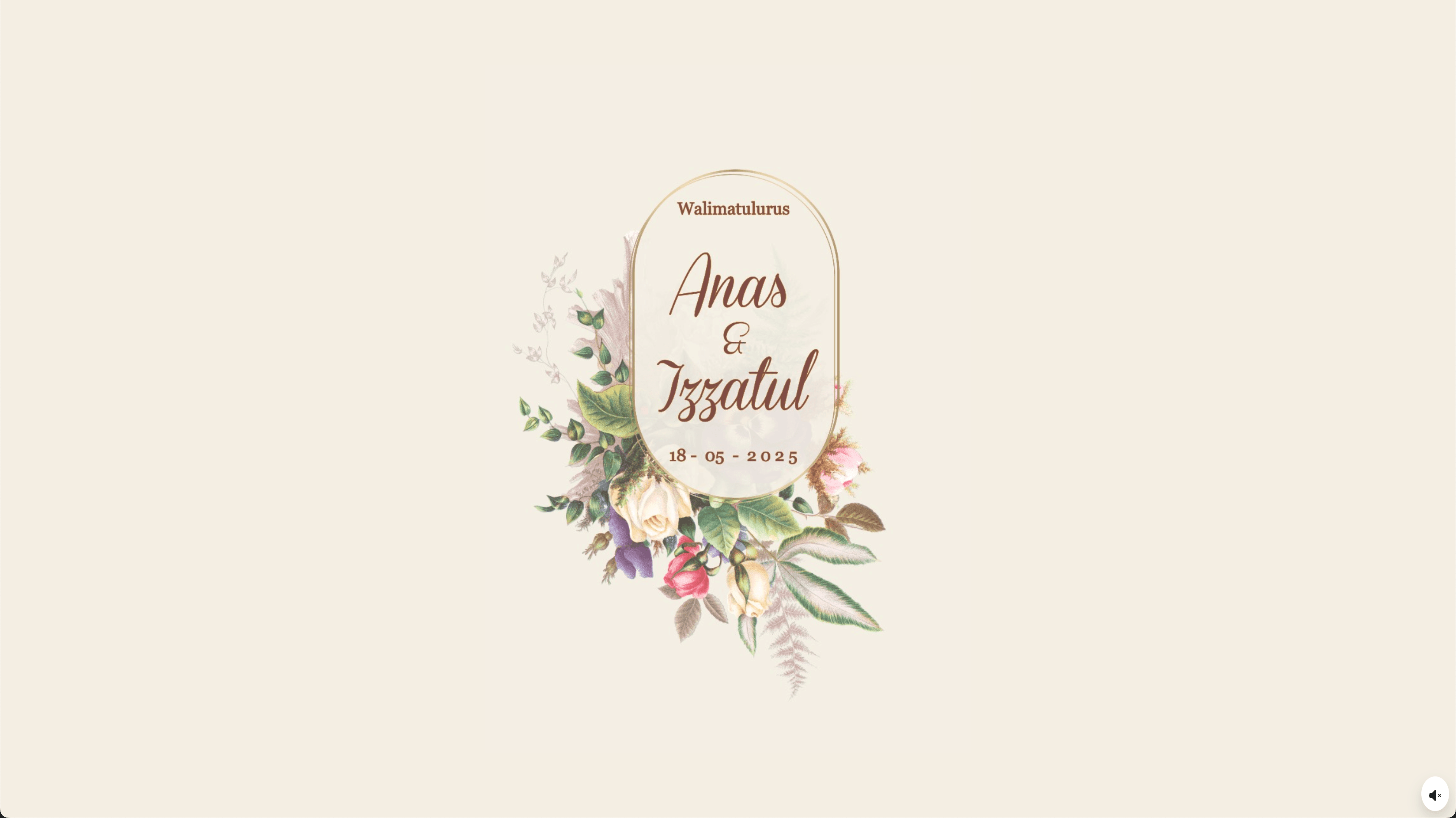 E-Wedding Invitation screen 2